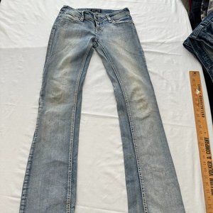 Shyanne Womens Bootcut Jeans Size 27 Long Low Rise Western